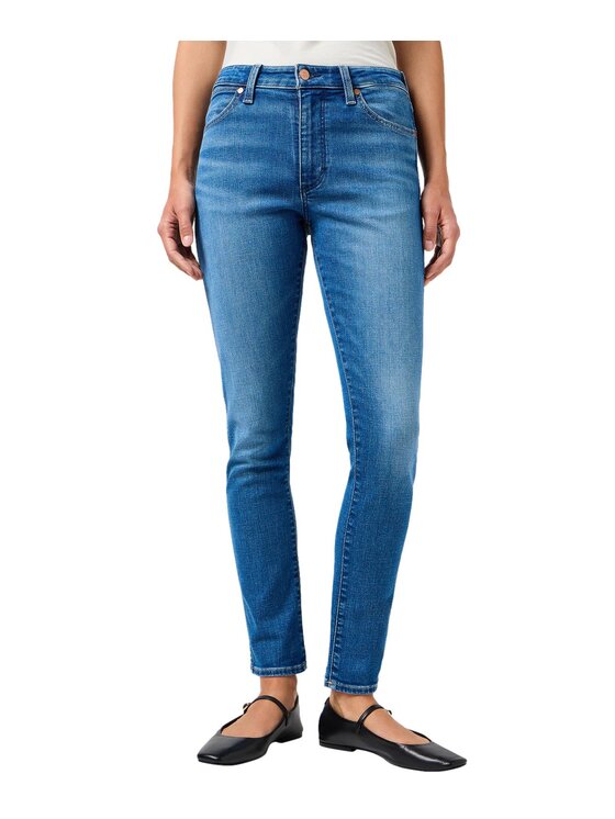 Wrangler Wrangler Jeans 112362641 Blu Slim Fit