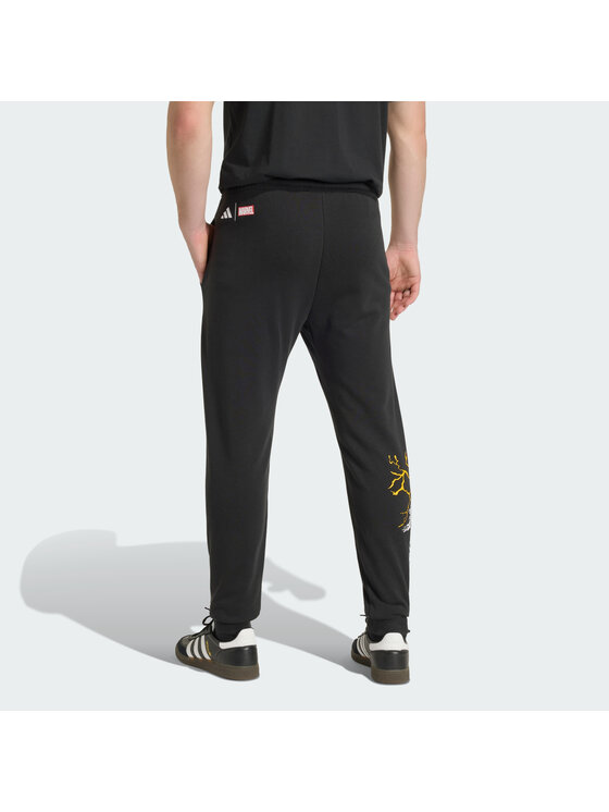 adidas adidas Spodnie materiałowe Real Madrid Czarny Regular Fit