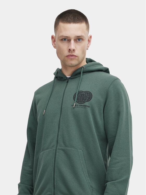 Blend Blend Bluză 20716874 Verde Regular Fit