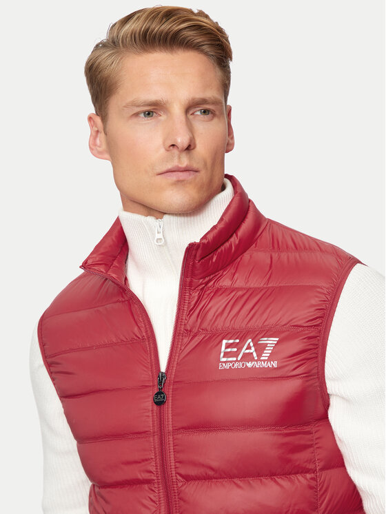 EA7 Emporio Armani EA7 Emporio Armani Brezrokavnik 8NPQ01 PN29Z 1461 Rdeča Regular Fit