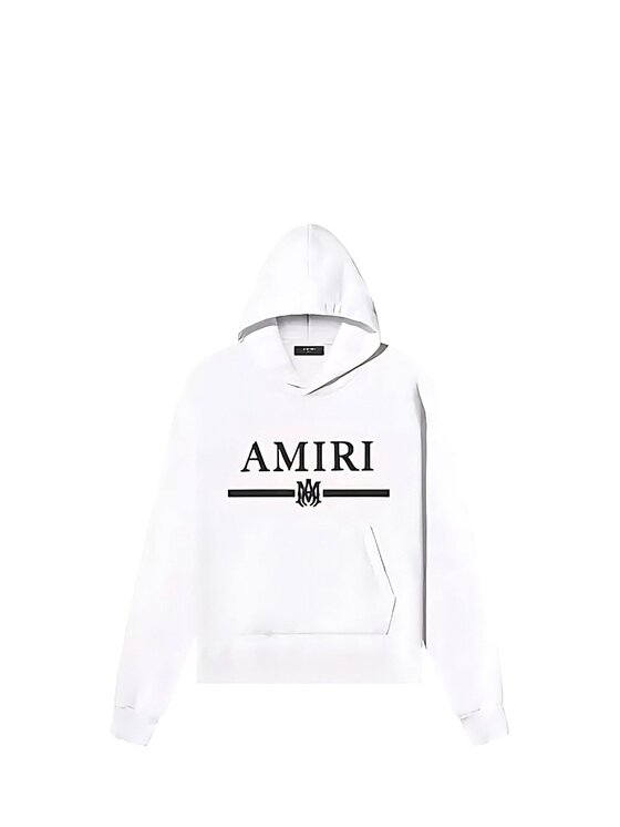 Amiri Amiri Bluza SS22MJL012 Biały Regular Fit