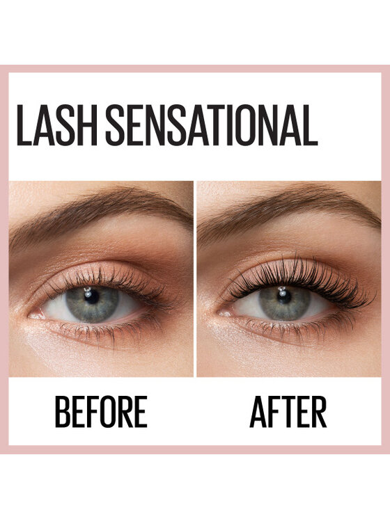Maybelline Maybelline Lash Sensational Waterproof Tusz do rzęs 01 Very Black/Noir