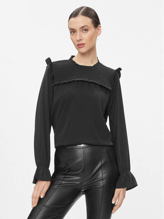 JDY JDY Blúzka 15308129 Čierna Regular Fit