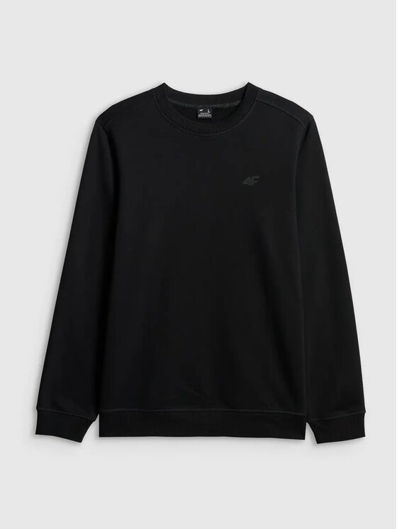 4F 4F Felpa 4FWMM00TSWSM2549-20S Nero Standard Fit