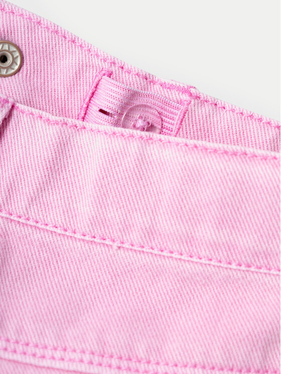 NAME IT NAME IT Kalhoty z materiálu 13232647 Růžová Wide Leg