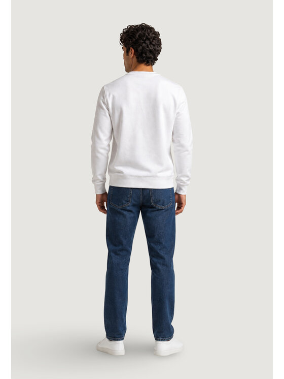EA7 Emporio Armani EA7 Emporio Armani Bluza 7M002425 AF10377 Biały Casual Fit