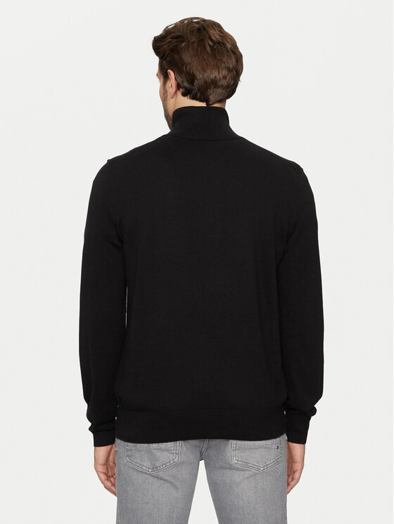 BOSS Boss Sweater Kanobix_S 50527585 Fekete Regular Fit