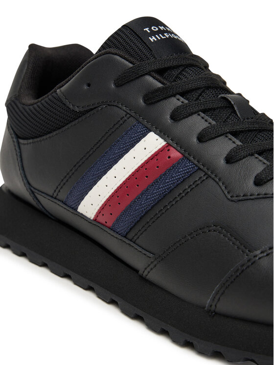 Tommy Hilfiger Tommy Hilfiger Tenisice New Runner Eva Stripes FM0FM05637 Crna
