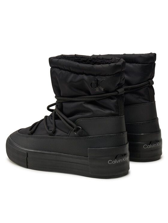 Calvin Klein Jeans Calvin Klein Jeans Botki Vulc Flatform Snow Boot Wn YW0YW01591 Czarny