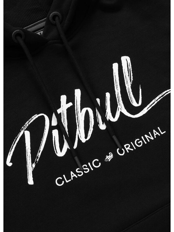 PITBULL PITBULL Bluza Bluza damska z kapturem oversize Puppy XS Czarny Oversize