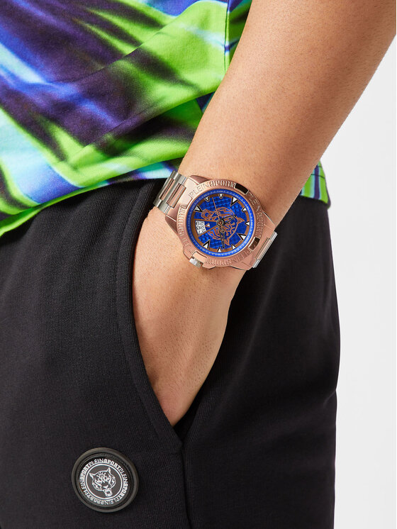 Plein Sport Plein Sport Uhr Touchdown PSFBA1223 Goldfarben