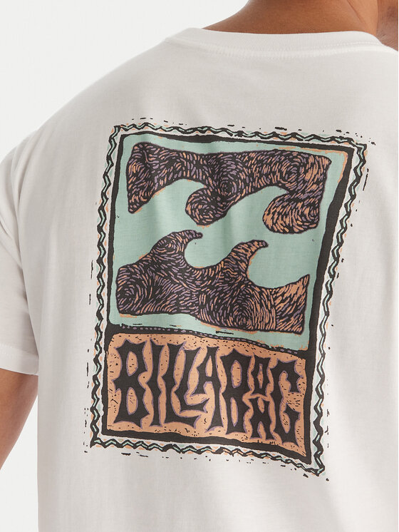 Billabong Billabong T-Shirt Stamp EBYZT00293 Λευκό Regular Fit