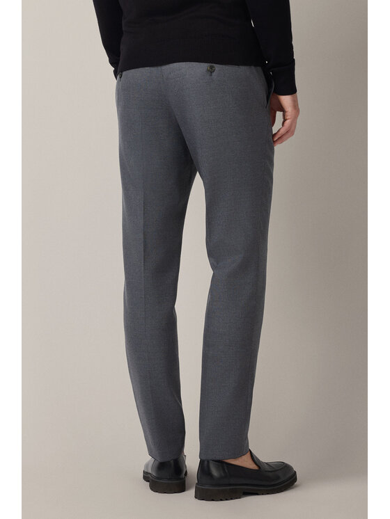 Lancerto Lancerto Spodnie materiałowe Artemio SP073225000010 Szary Slim Fit