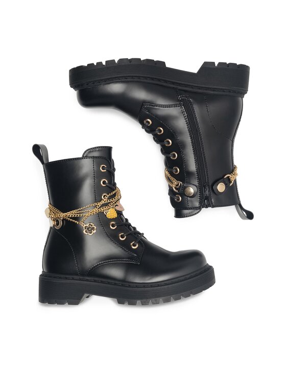 DeeZee DeeZee Trapper stila apavi CS5587-17 Melns