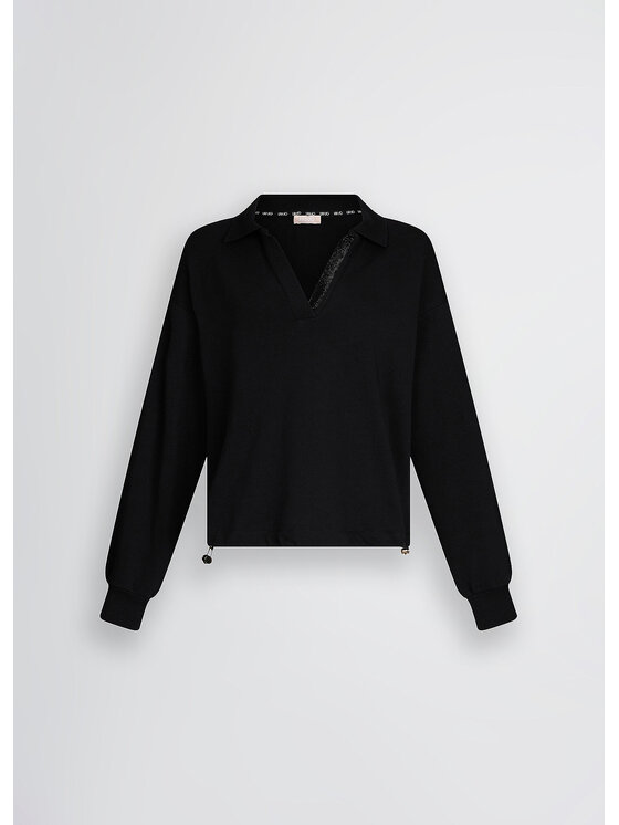 Liu Jo Liu Jo Felpa TA5047FS00022222 Nero Regular Fit