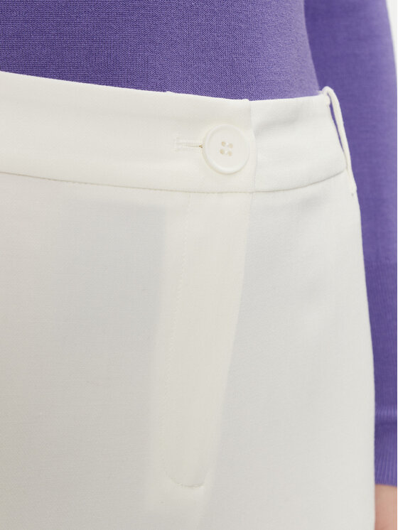 TATUUM Tatuum Kalhoty z materiálu Latoni 1 T2417.145B Écru Regular Fit