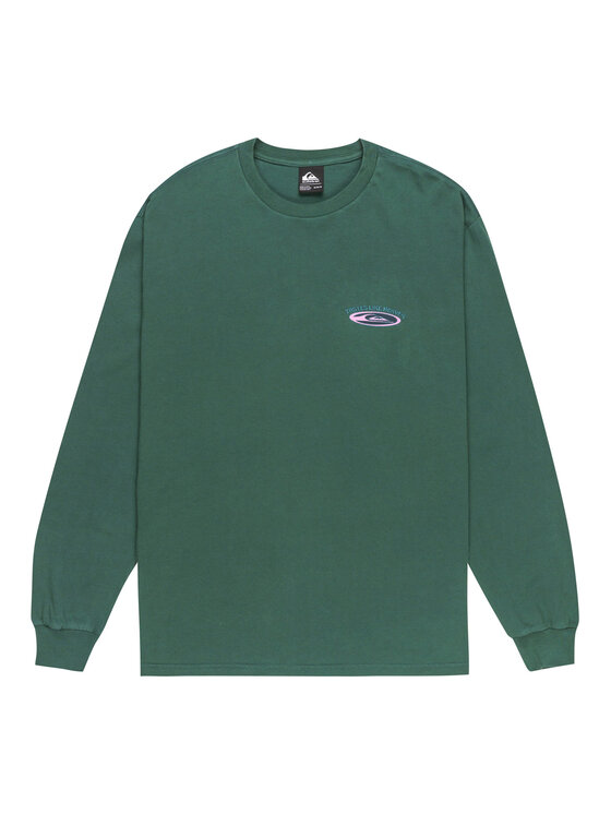 Quiksilver Quiksilver S dlouhým rukávem Hw Hollow Coves EQYZT08202 Zelená Comfort Fit