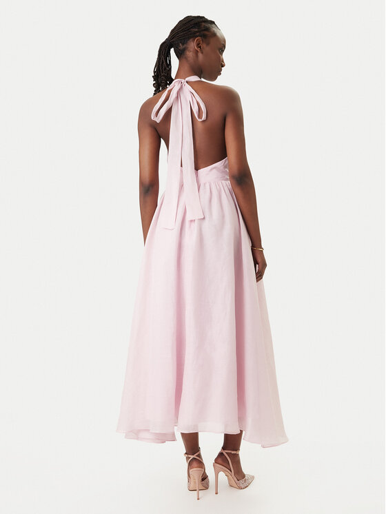 Bardot Bardot Cocktail obleka Dorota Halter Neck 60206DB Roza Regular Fit