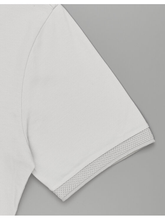 Borgio Borgio Polo matteo_01 Szary Classic Fit