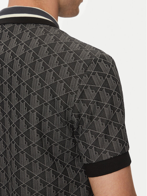 Lacoste Lacoste Polo DH1417 Crna Regular Fit