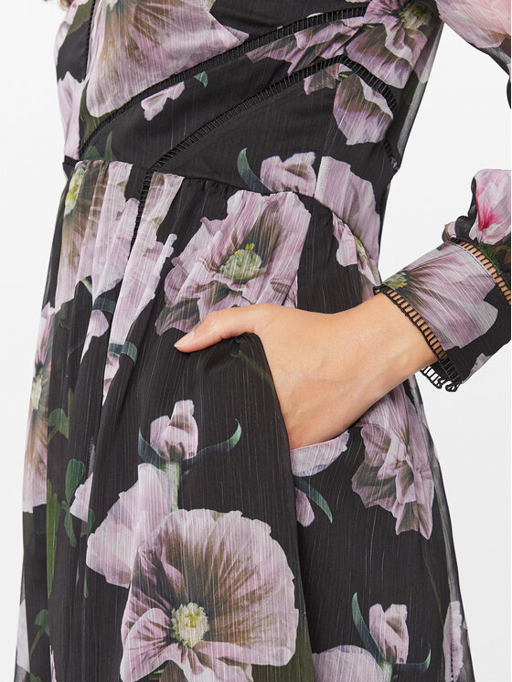 Ted Baker Ted Baker Коктейльна сукня Pohlley 272496 Чорний Regular Fit