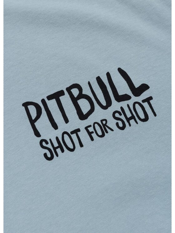 PITBULL PITBULL T-Shirt SHOT FOR SHOT Niebieski jasny Regular Fit