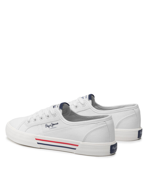 Pepe Jeans Pepe Jeans Tenisice Brady W Basic PLS31287 Bijela