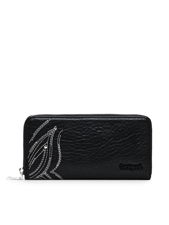 Desigual Desigual Μεγάλο Πορτοφόλι Γυναικείο Fiona 24WAYP05 Μαύρο