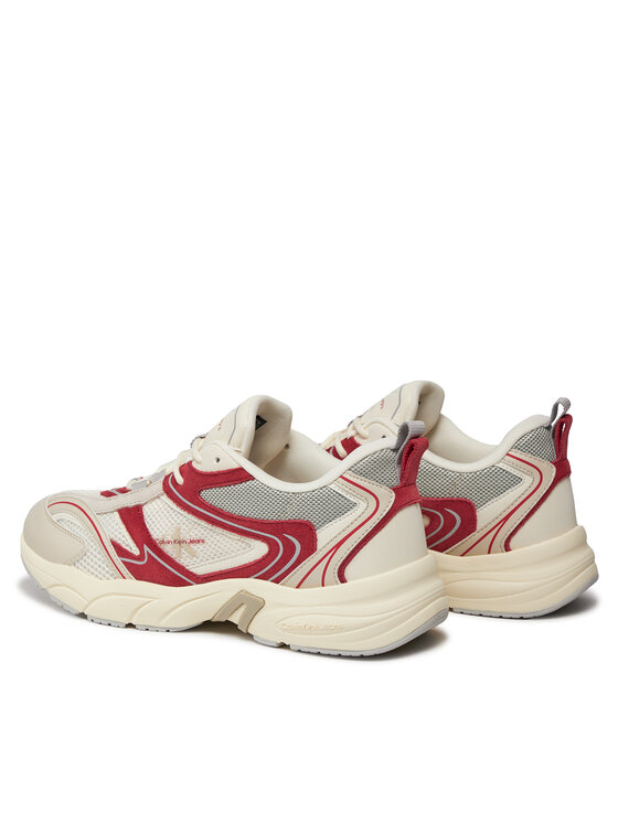 Calvin Klein Jeans Calvin Klein Jeans Laisvalaikio batai Retro Tennis Su-Mesh YM0YM00589 Smėlio