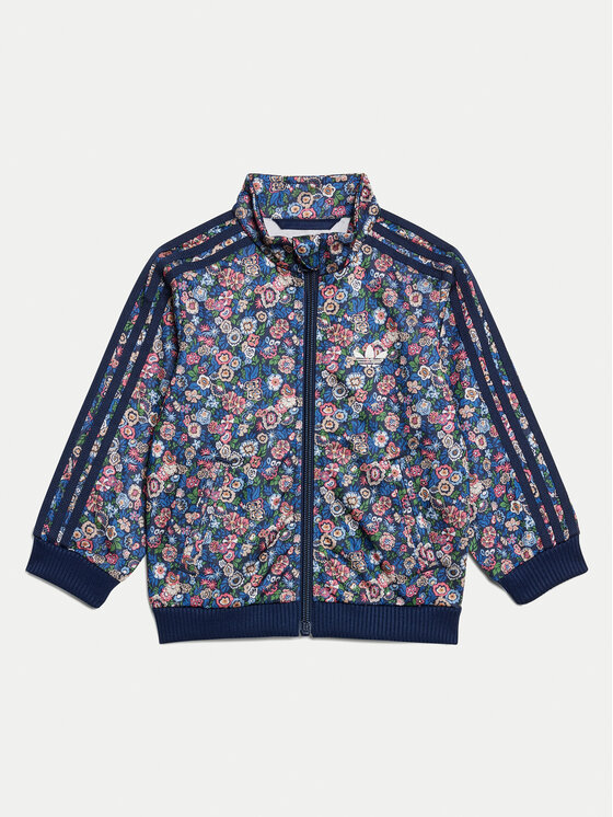 adidas adidas Tepláková souprava Liberty London Firebird JC8032 Tmavomodrá Regular Fit