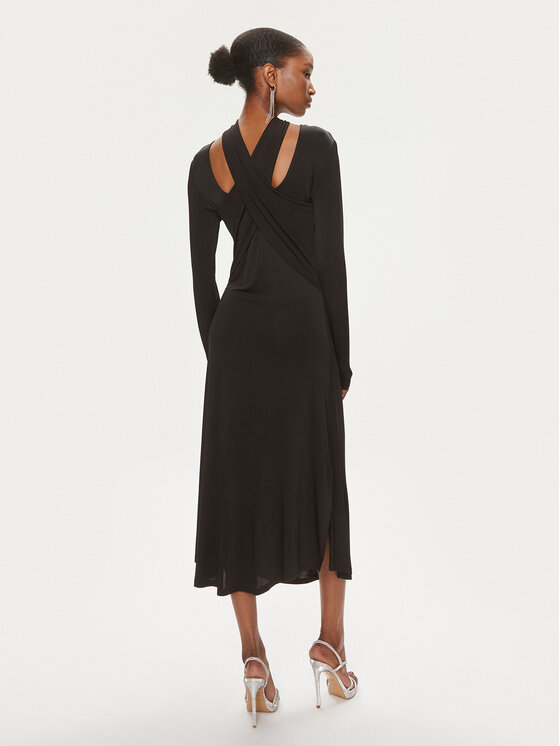Bruuns Bazaar Bruuns Bazaar Haljina za svaki dan Galathea BBW3873 Crna Slim Fit