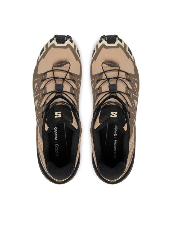 Salomon Salomon Buty do biegania Speedcross 6 L47811000 Brązowy
