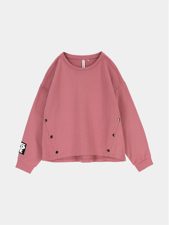 Coccodrillo Mikina ZC3132104MGJ Ružová Relaxed Fit
