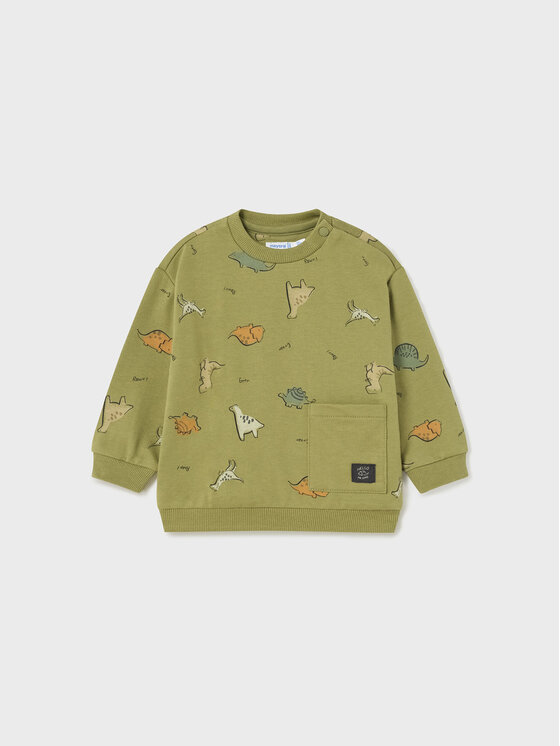 Mayoral Bluză 1416 Verde Regular Fit