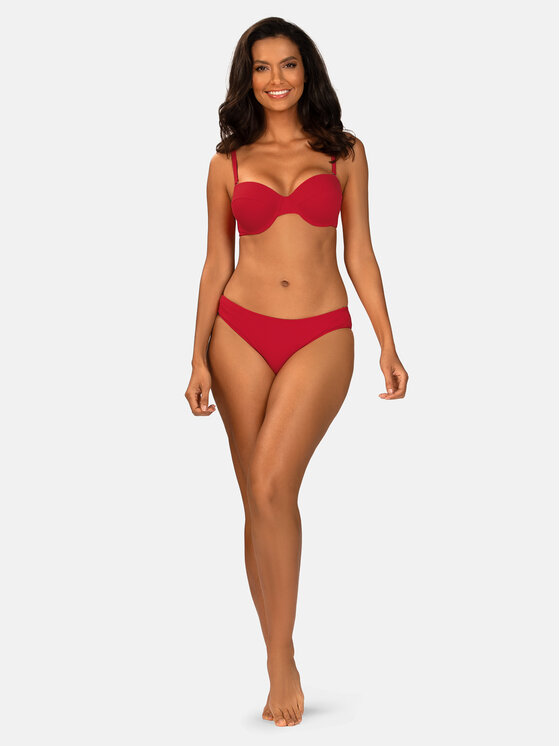 Feba Feba Góra od bikini FG227B Czerwony