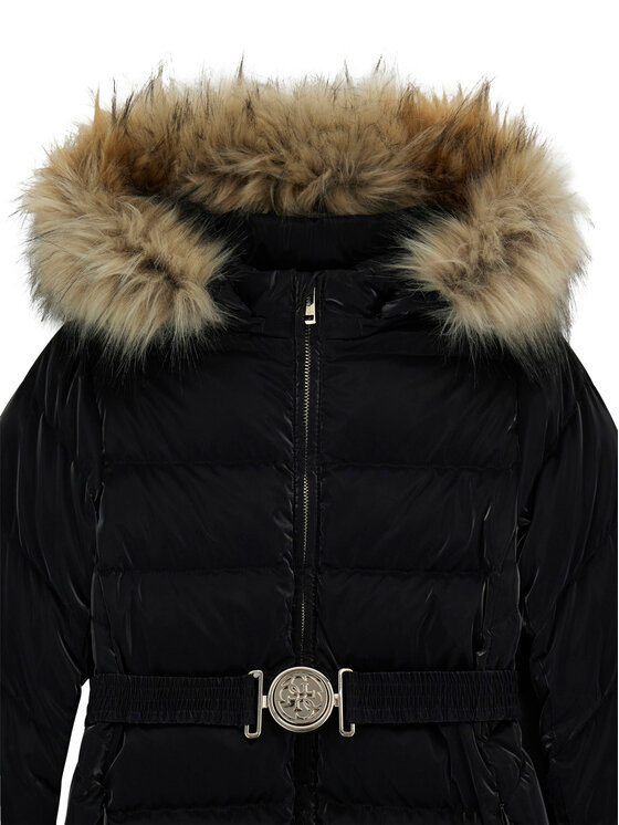 Guess Guess Pehelykabát J5BL19 W3080 Fekete Regular Fit