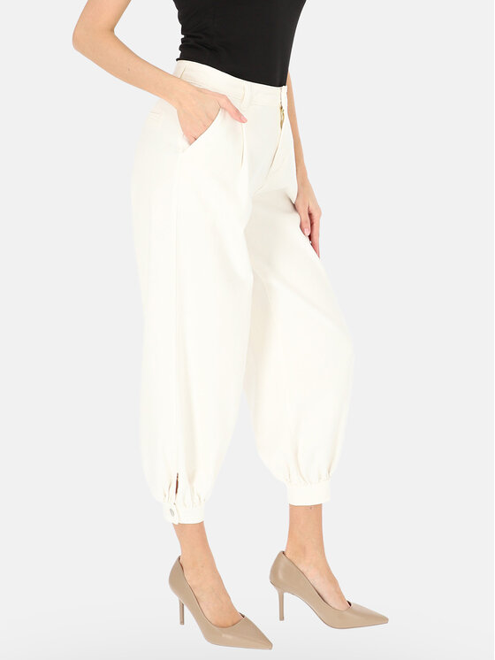L’AF L’AF Jeansy Hera Biały Wide Leg