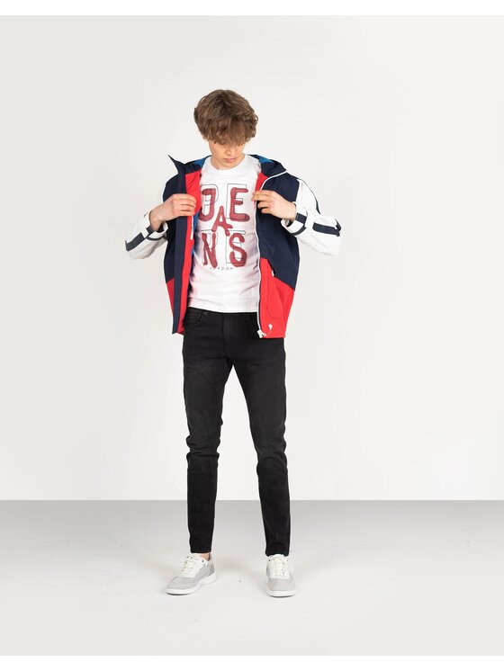 Pepe Jeans Pepe Jeans Bunda pro přechodné období PM402400 | Anthony Bílá Regular Fit