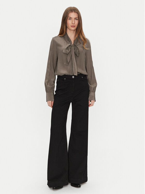 Gap Gap Blúzka 618636-00 Hnedá Regular Fit