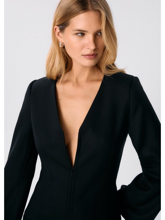 MARI PRETI MARI PRETI Abito da cocktail Charm Nero Regular Fit