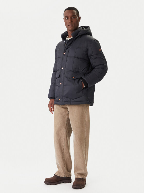 Wrangler Wrangler Télikabát Parka 112371450 Fekete Regular Fit