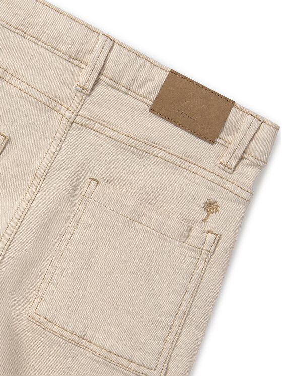 Mayoral Mayoral Jeans kratke hlače 6206 Bež Regular Fit