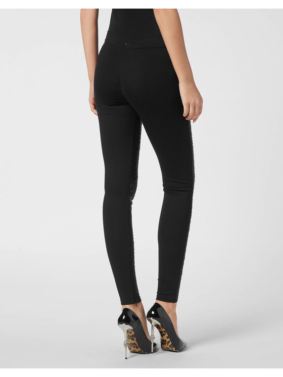 PHILIPP PLEIN PHILIPP PLEIN Legginsy 26335 Czarny