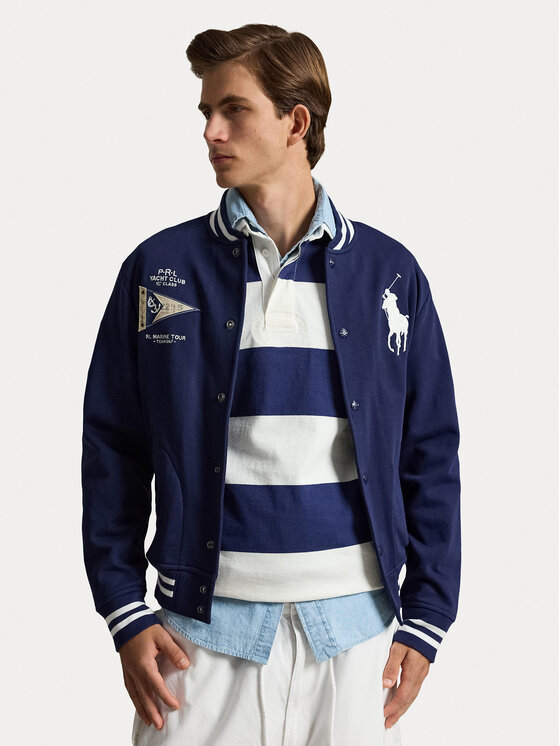 Polo Ralph Lauren Polo Ralph Lauren Μπλούζα 710B20012001 Σκούρο μπλε Regular Fit