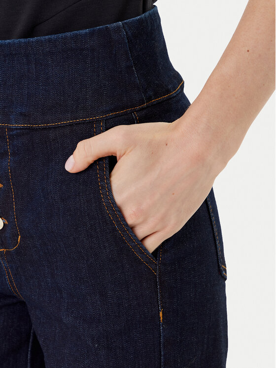 Rinascimento Rinascimento Traperice CFC0124932003 Tamnoplava Wide Leg
