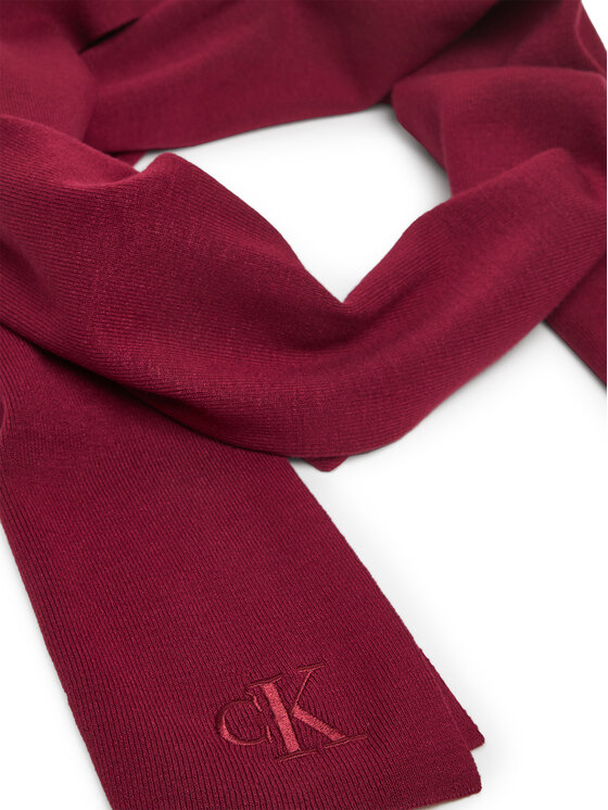 Calvin Klein Calvin Klein Šal Fine LV04D8021G Bordo rdeča