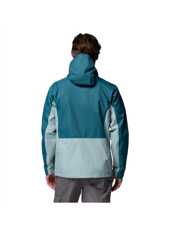 Columbia Columbia Kurtka przeciwdeszczowa Pouring Adventure III Jacket 2117171429 Niebieski Regular Fit