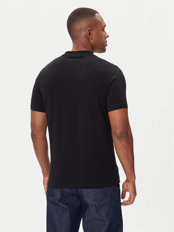 KARL LAGERFELD KARL LAGERFELD T-shirt 755035 554221 Crna Regular Fit