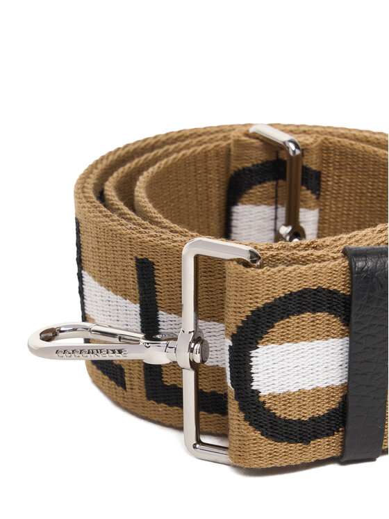 Coccinelle Coccinelle Tracolla intercambiabile Q2A New Nastro Signature E3 Q2A 68 C5 02 Marrone