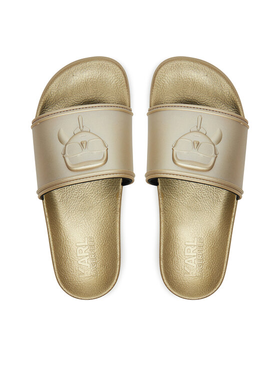 KARL LAGERFELD KARL LAGERFELD Παντόφλες Kondominium KL88819 Χρυσό